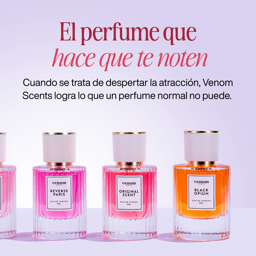 Colección de perfumes con feromonas Venom™