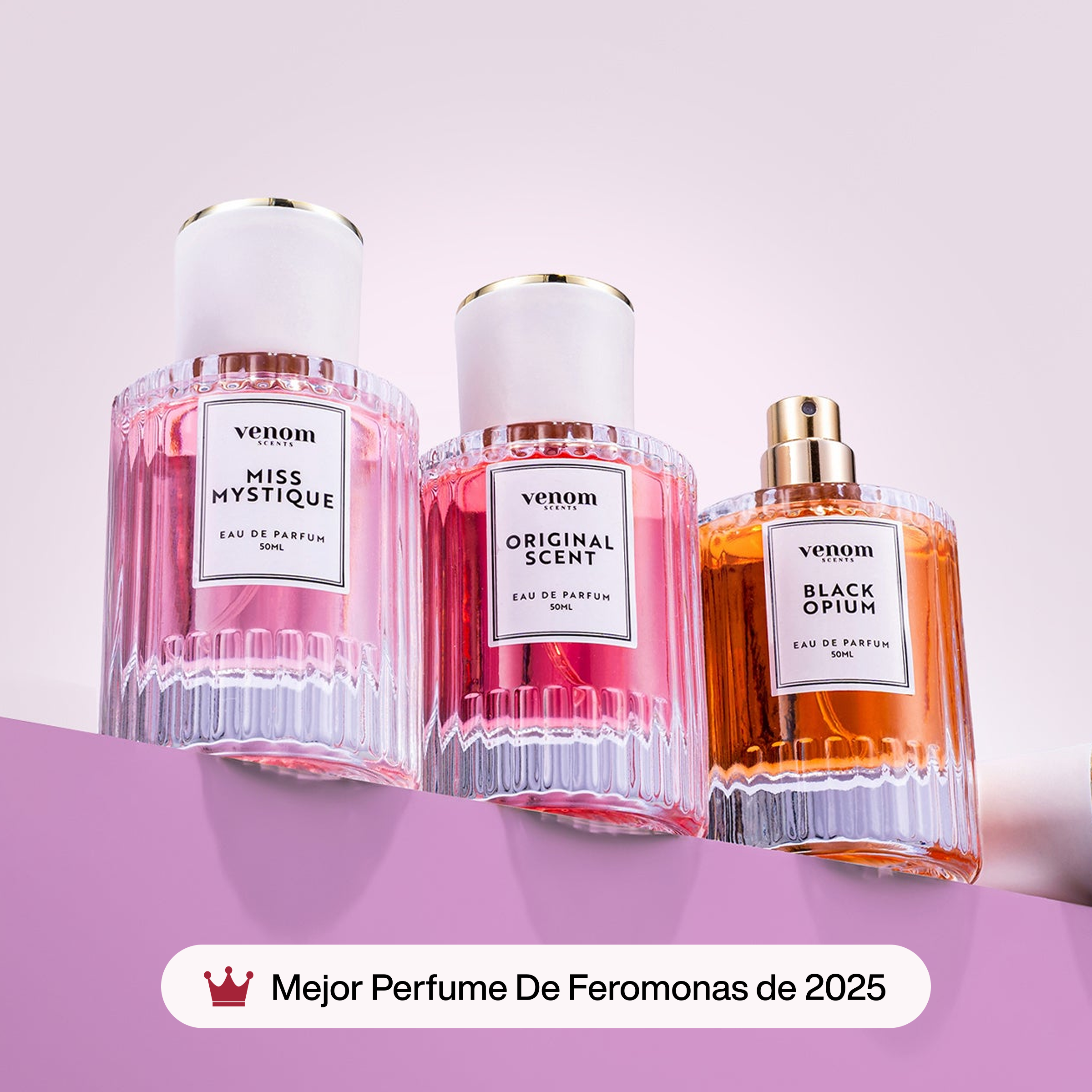 Colección de perfumes con feromonas Venom™