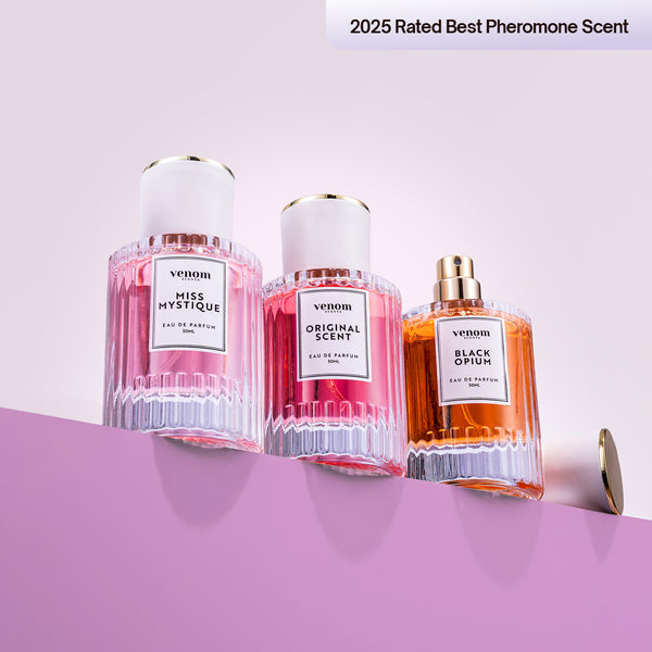 Colección de perfumes con feromonas Venom™
